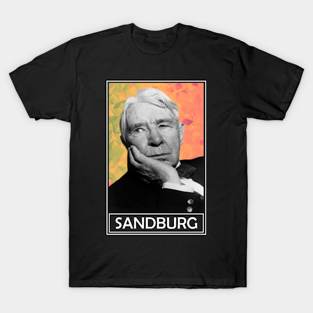 Carl Sandburg T-Shirt by TheLiterarian